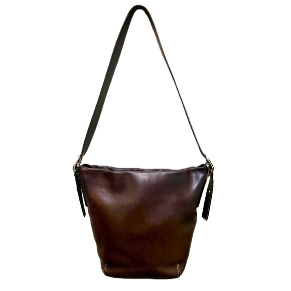 Coach Handbags - VTG Coach 9186 Legacy Soho Dark Brown Duffle Bucket Shoulder Bag👜